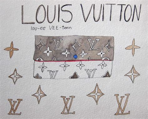 louis vuitton painter|louis vuitton sketches.